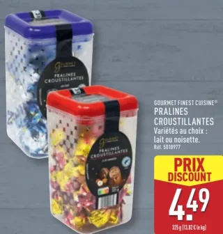 GOURMET FINEST CUISINE® PRALINES CROUSTILLANTES