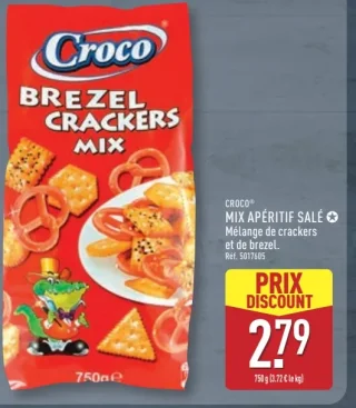 Croco Mix apéritif salé