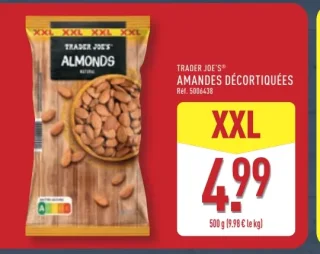 Trader Joe's Amandes décortiquées