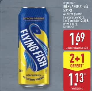 Flying Fish Bière Aromatisée Citron Pressé