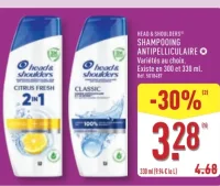 HEAD & SHOULDERS® SHAMPOOING ANTIPELLICULAIRE