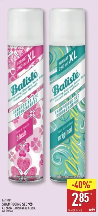 Batiste Shampooing Sec