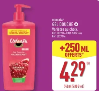 Ushuaïa Gel Douche