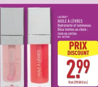 Huile à lèvres Lacura
