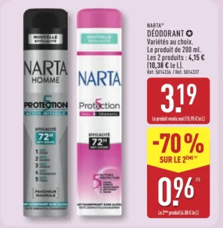 NARTA® DÉODORANT