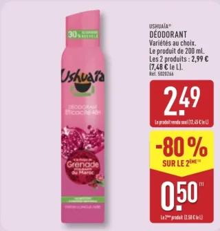 USHUAÏA® DÉODORANT