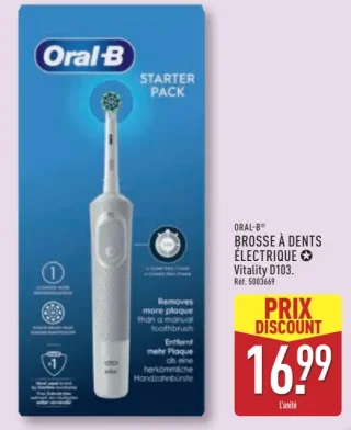 ORAL-B Brosse à dents électrique Vitality D103