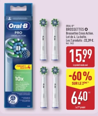 ORAL-B Brossettes Cross Action