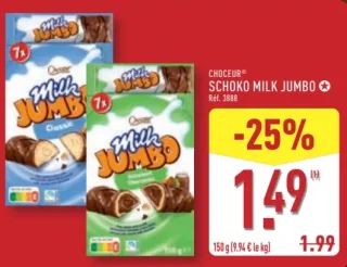 CHOCEUR® SCHOKO MILK JUMBO
