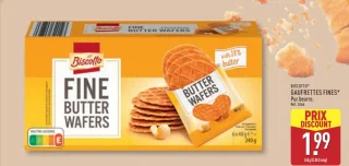 Biscotto Gaufrettes Fines Butter Wafers