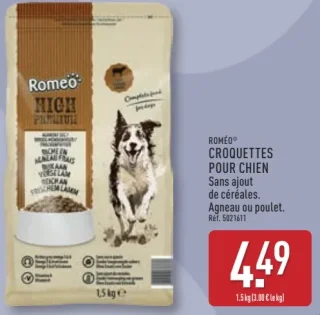 ROMÉO® CROQUETTES POUR CHIEN