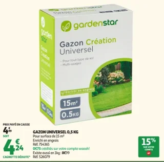 Gazon Création Universel Gardenstar