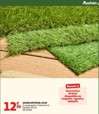 Gardenstar Gazon Artificiel 3x1M