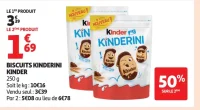 Biscuits Kinderini Kinder