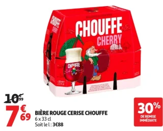BIÈRE ROUGE CERISE CHOUFFE