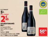 IGP Méditerranée Bio Le mauvais élève