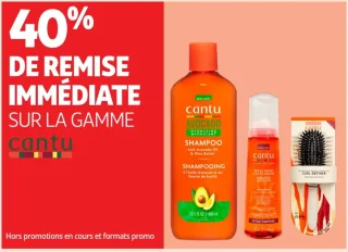 Gamme de soins capillaires Cantu