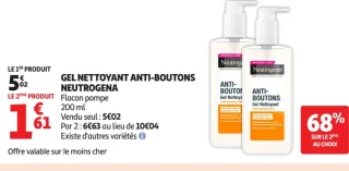 Gel Nettoyant Anti-Boutons Neutrogena