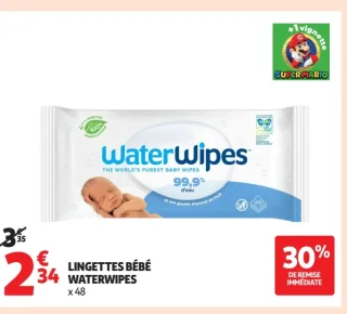 Lingettes Bébé Waterwipes