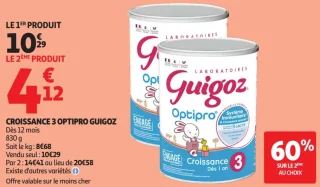 Croissance 3 Optipro Guigoz