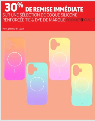 Coque silicone renforcée Tie & Dye Force Case
