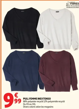 PULL FEMME INEXTENSO