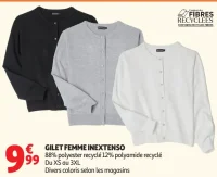 Gilet femme Inextenso