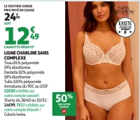 Le soutien-gorge Ligne Charline Sans Complexe