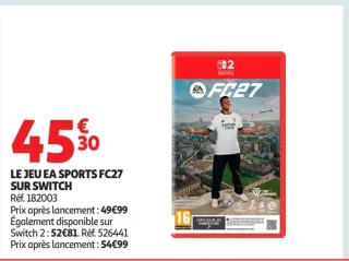 Jeu EA SPORTS FC27 sur Switch