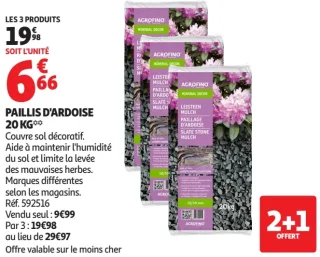 Paillis d'ardoise Agrofino 20 kg