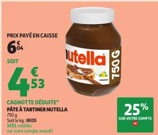Pâte à tartiner Nutella