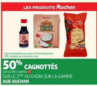 Gamme Asie Auchan