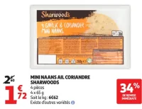 MINI NAANS AIL CORIANDRE SHARWOOD'S