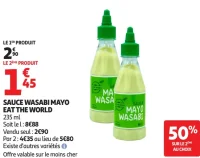 SAUCE WASABI MAYO EAT THE WORLD