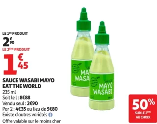SAUCE WASABI MAYO EAT THE WORLD