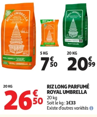 Riz Long Parfumé Royal Umbrella