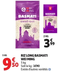 Riz Long Basmati Wei Ming