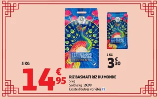Riz Basmati Riz du Monde
