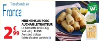 Mini nems au porc Auchan Le Traiteur