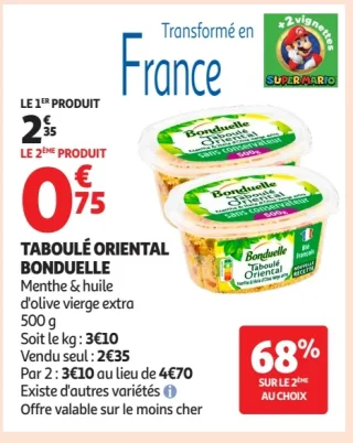 Taboulé Oriental Bonduelle