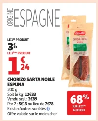 Chorizo Sarta Noble Espuna