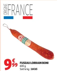 Fuseau Lorrain Boni