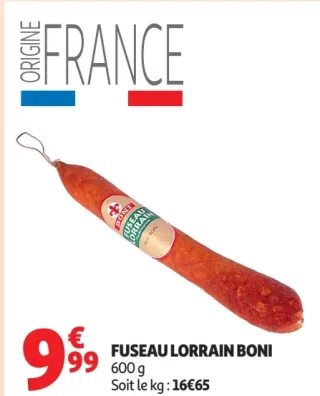 Fuseau Lorrain Boni