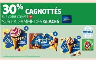 Gamme des glaces Extrême