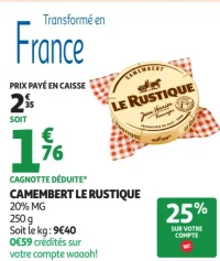 Camembert Le Rustique
