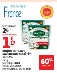 Roquefort Cave Saveur AOP Société