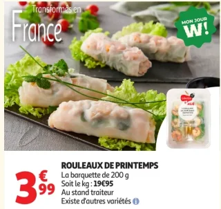 Rouleaux de Printemps Collection d'Asie