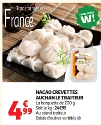 Hacao Crevettes Auchan Le Traiteur
