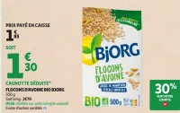 FLOCONS D'AVOINE BIO BJORG