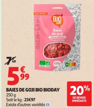 BAIES DE GOJI BIO BIODAY